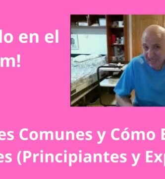 Errores de principiantes que los expertos evitan